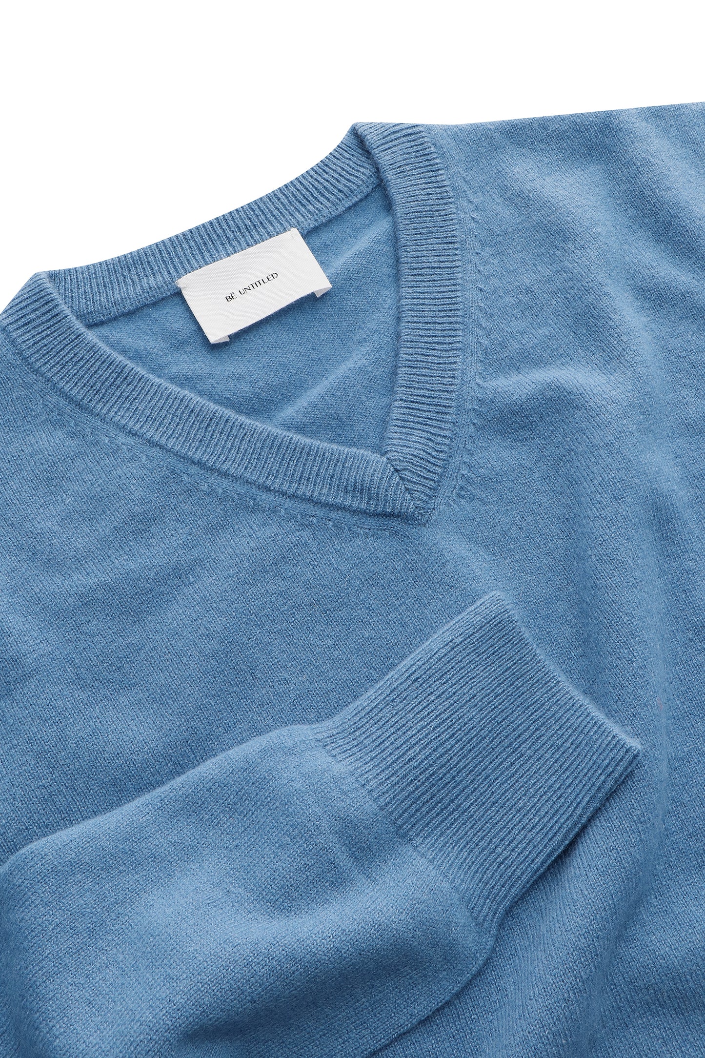 #2309 - Mens V-Neck Sweater in Pure Cashmere