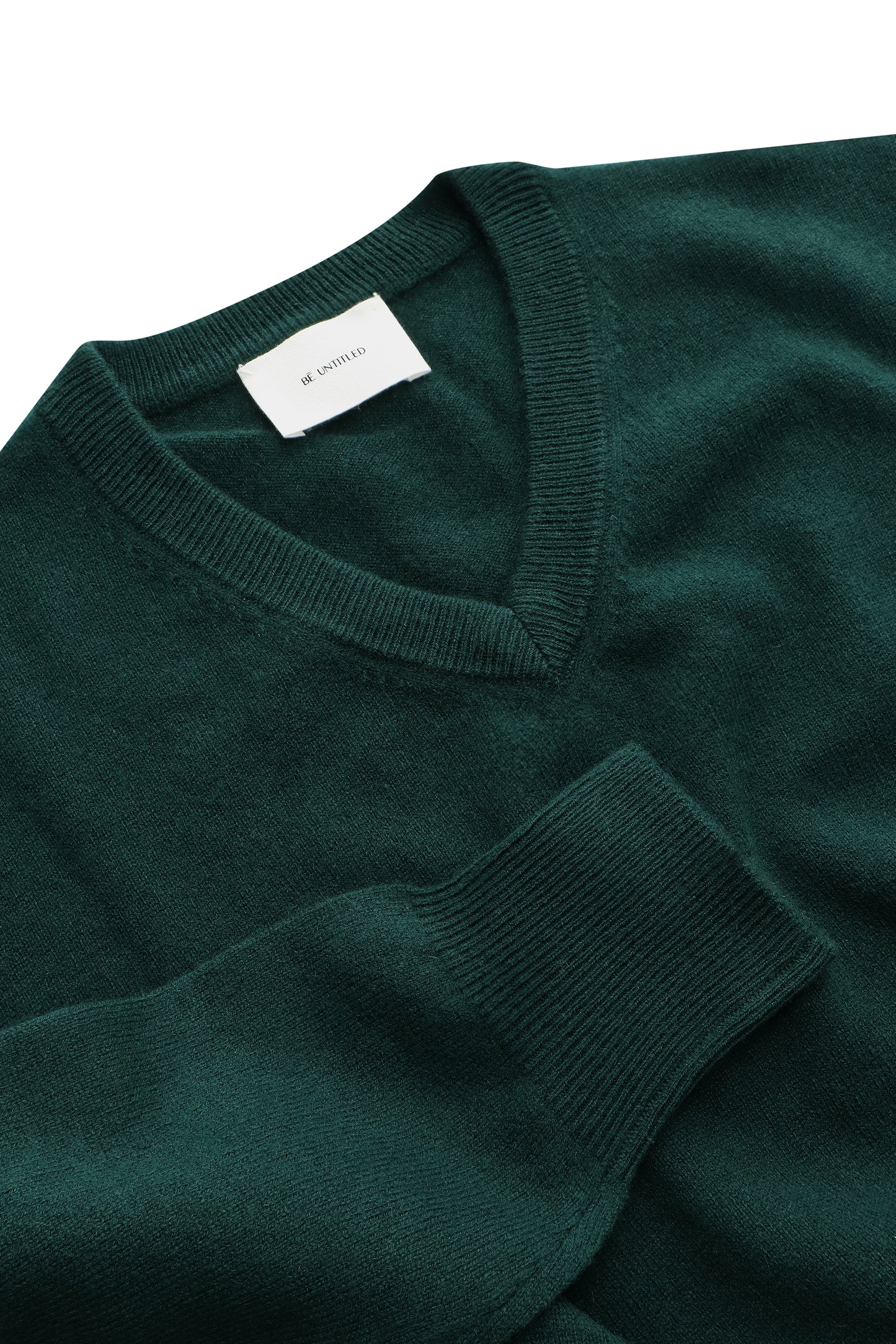 #2309 - Mens V-Neck Sweater in Pure Cashmere