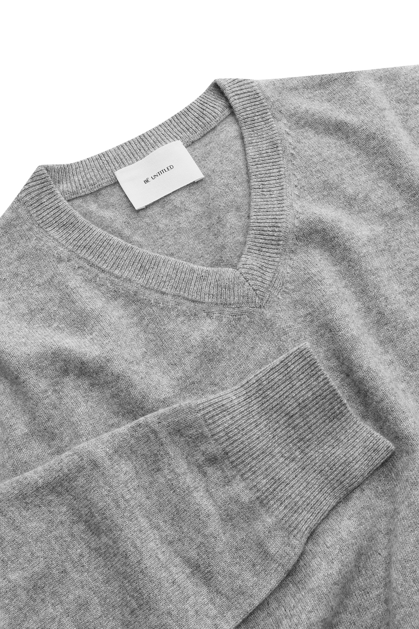 #2309 - Mens V-Neck Sweater in Pure Cashmere