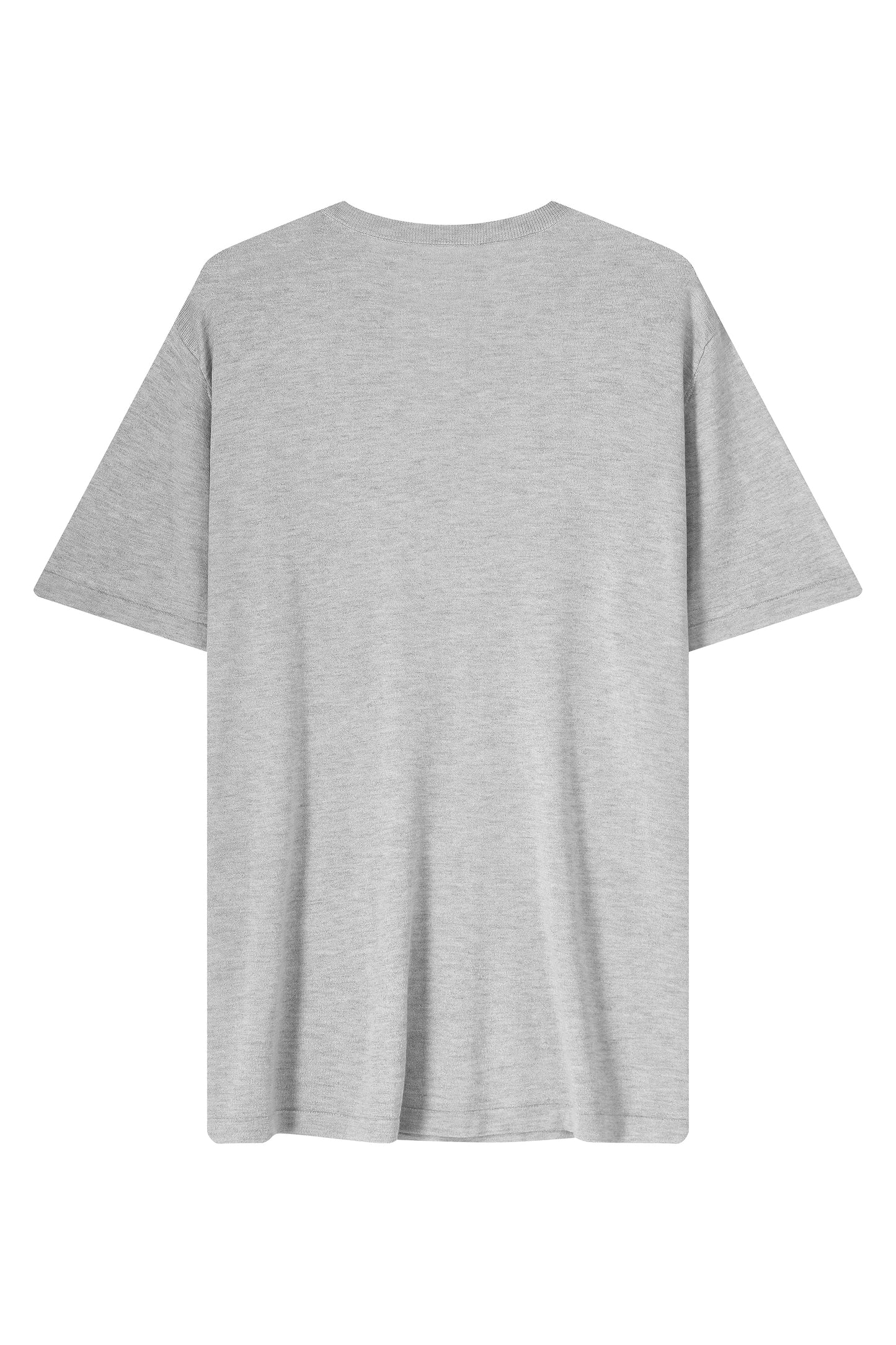 #2313 - Mens Lightweight Knitted T-Shirt in Silk and Cashmere