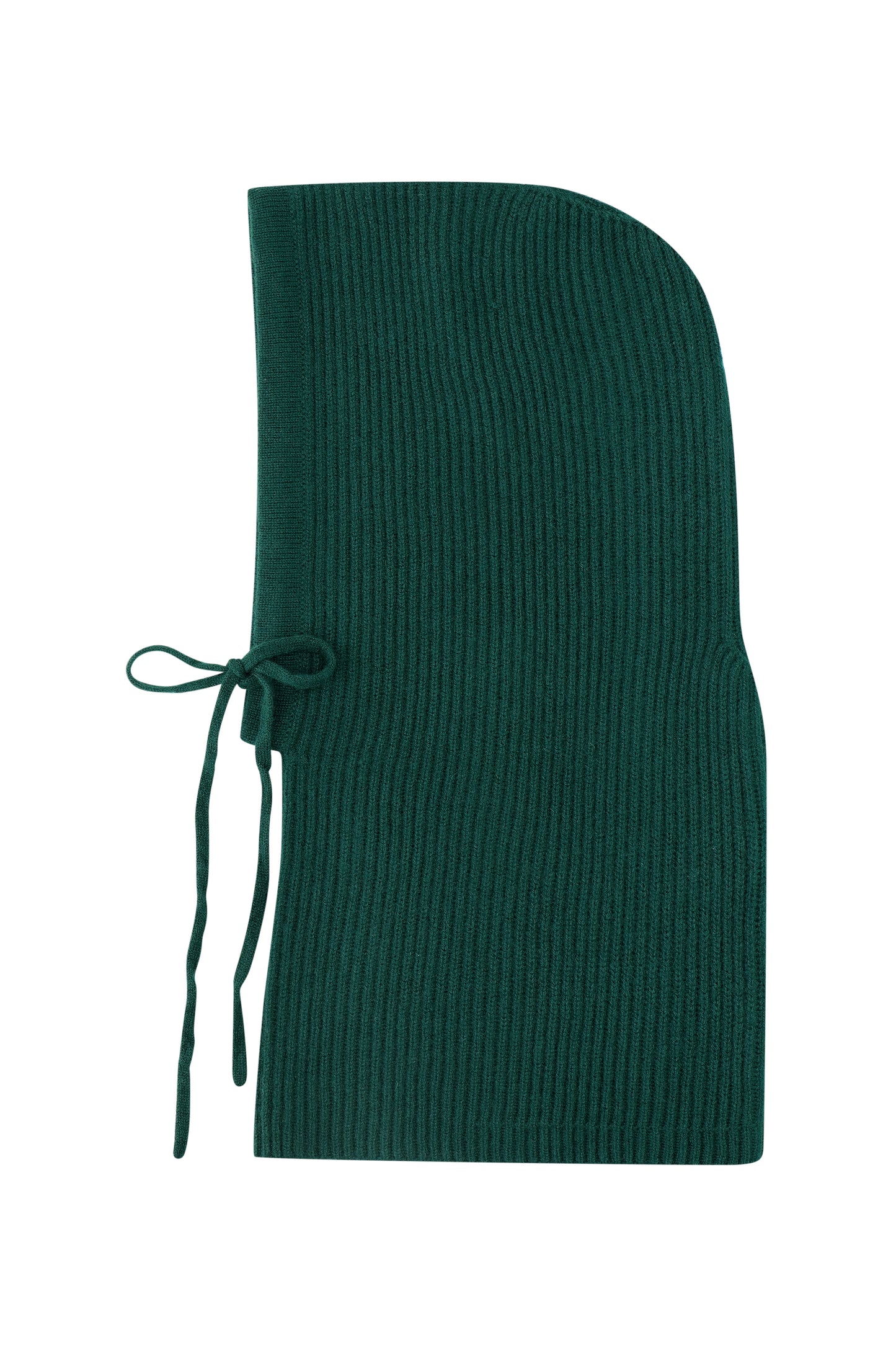 #2911 - Ribbed Balaclava in pure Cashmere