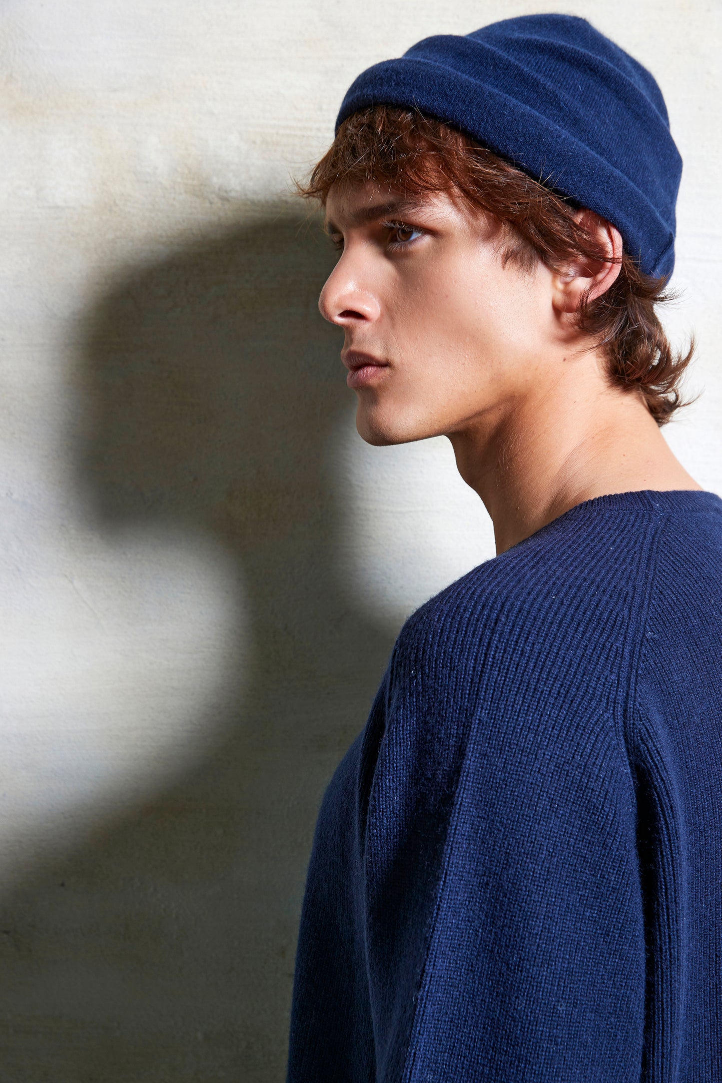 #2910 - Jersey roll Hat in Cashmere