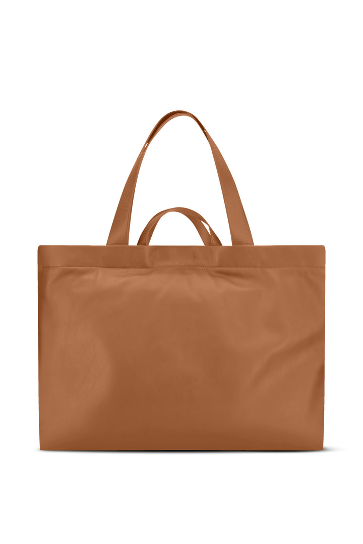 SHOPPER LARGE COGNAC