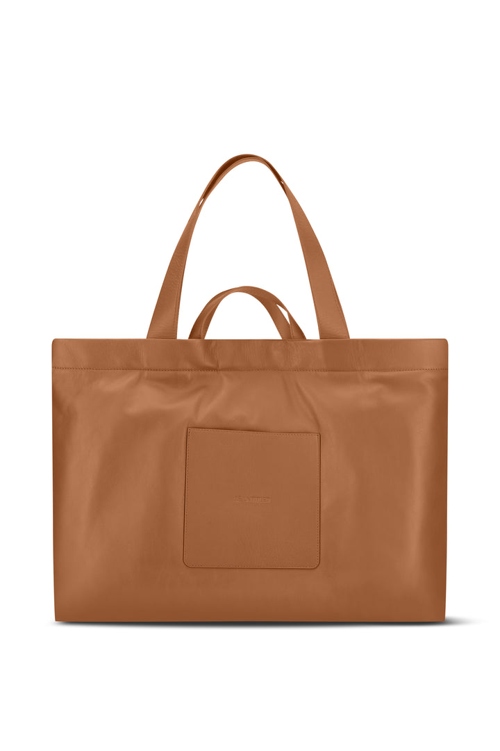 SHOPPER LARGE COGNAC