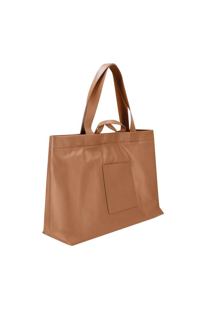 SHOPPER LARGE COGNAC