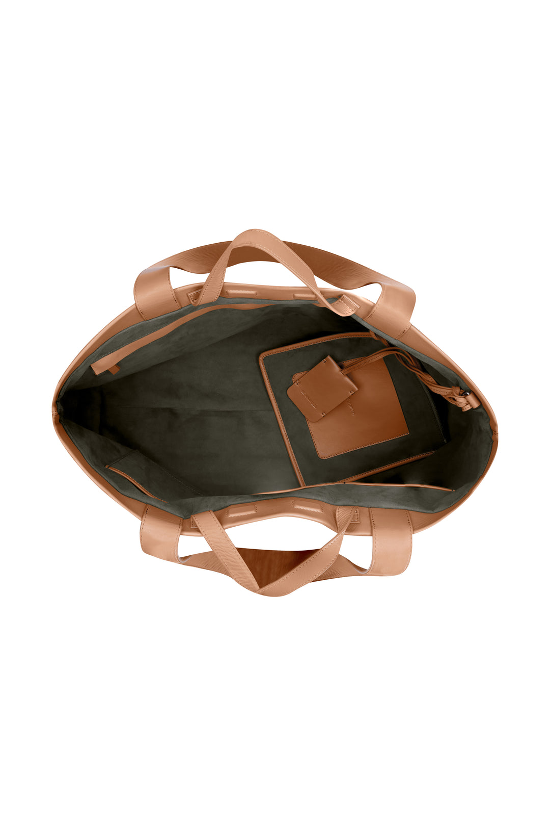 SHOPPER LARGE COGNAC