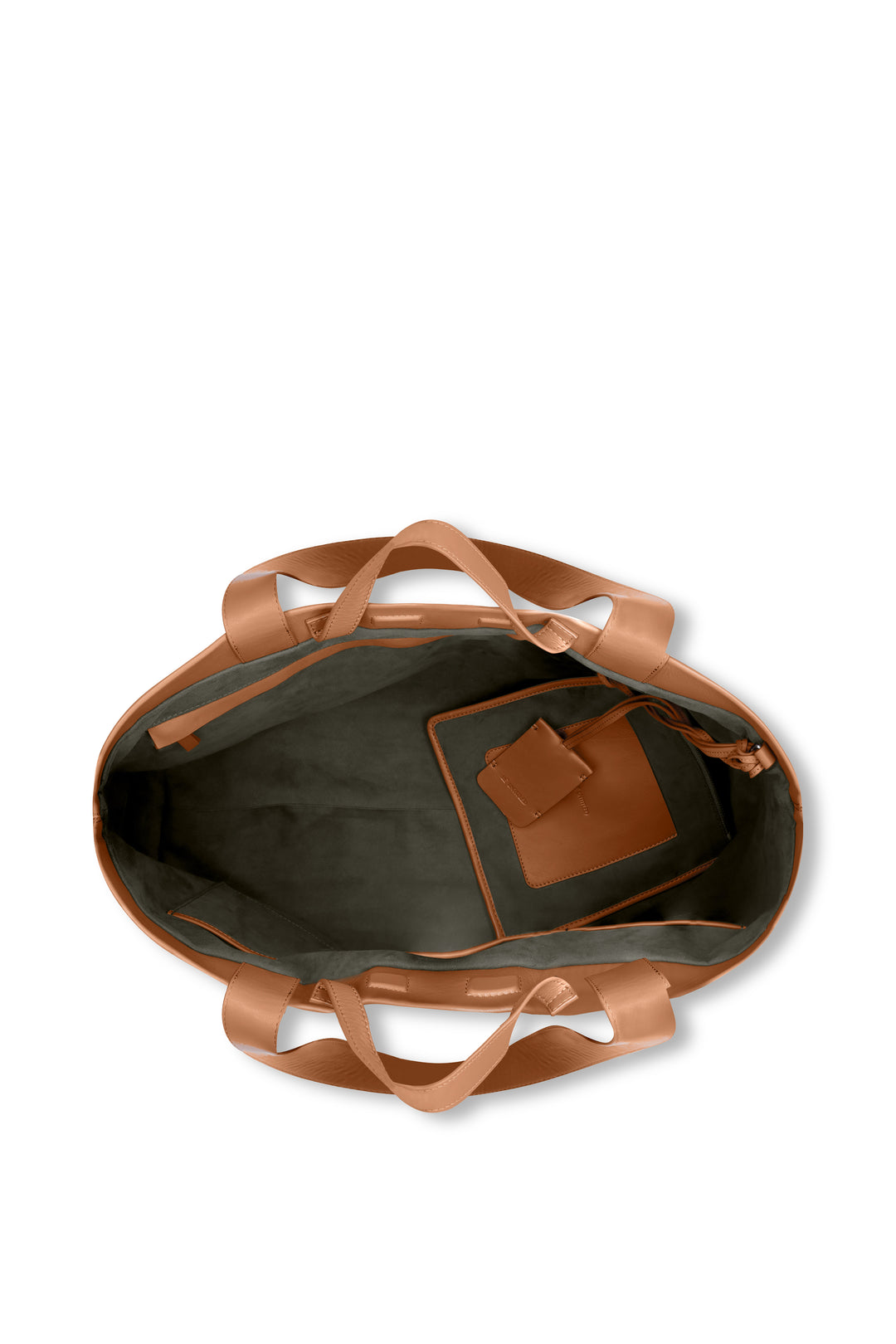 SHOPPER LARGE COGNAC