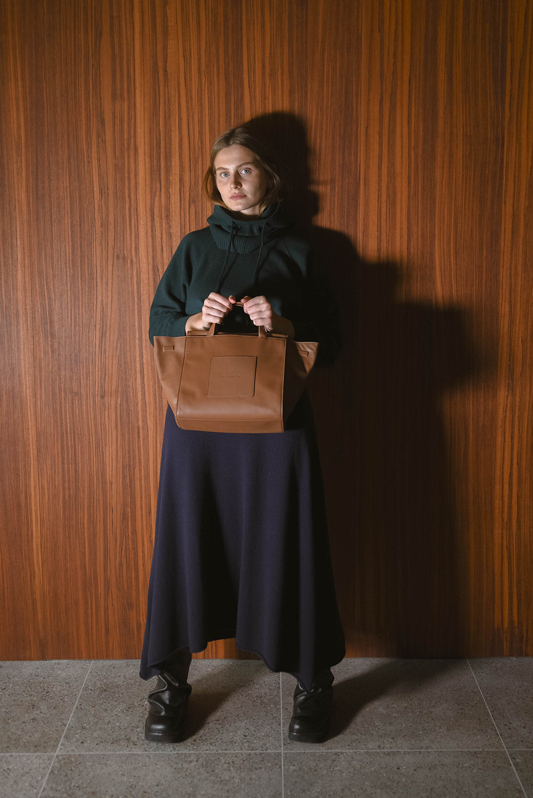 SHOPPER MEDIUM COGNAC